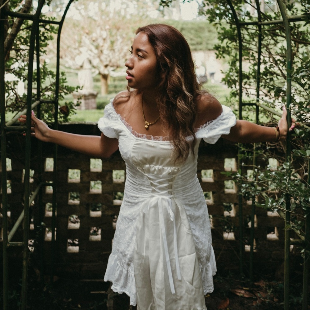 White boutique dress